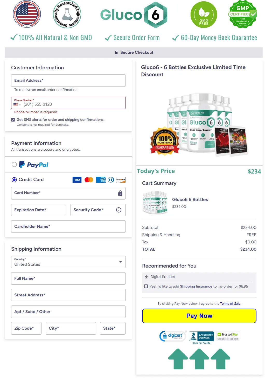 Gluco6-Secure-Checkout